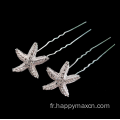 Ventes chaudes Simple Hairpins Hair Star Bijoux de bijoux